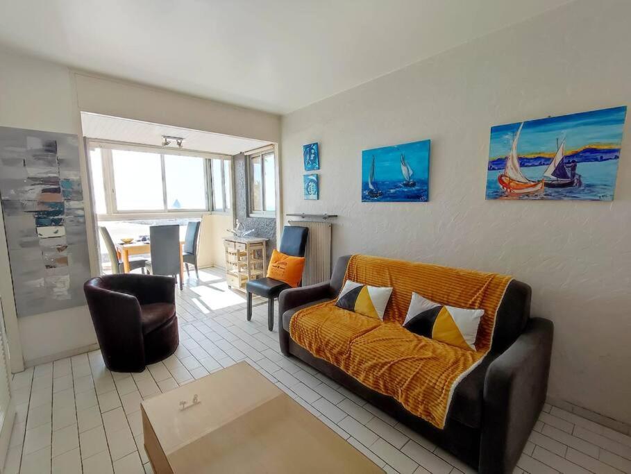 Magnifique Vue Mer Avec Une Chambre - Nouria 55 - Canet Exterior foto